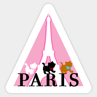 Paris Travel Sticker Sticker